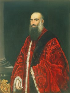 Retrato de um Procurador Contarini, provavelmente Giovanni Paolo Contarini (d.1604)
